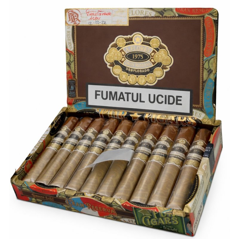 Trabucuri PDR A. Flores Gran Reserva Desflorado Robusto 10