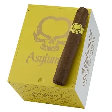 Trabucuri Asylum Split Personality Petit Corona (Banane) (25)
