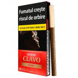 Tigari de foi Djarum Clavo Wood Tip Ruby Cherry (5)