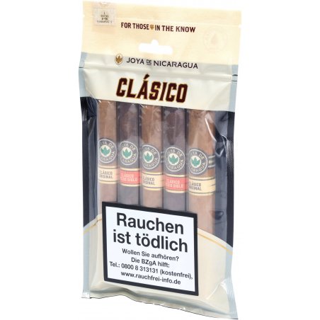 Trabucuri Joya de Nicaragua Sampler Go Pack Clásico 5