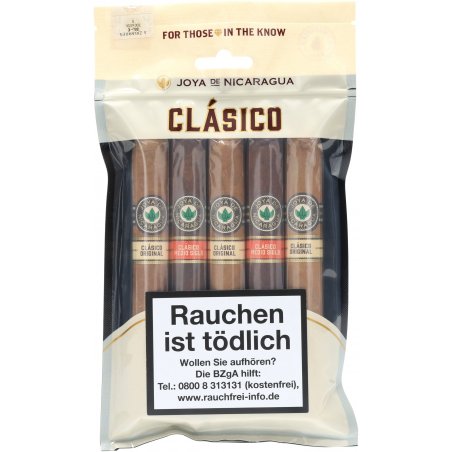 Trabucuri Joya de Nicaragua Sampler Go Pack Clásico 5