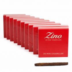 Tigari de foi Zino Red Mini 200 (10 pachete)