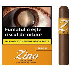 Trabucuri Zino Nicaragua Half Corona Pre-Cut 25 (5x5)