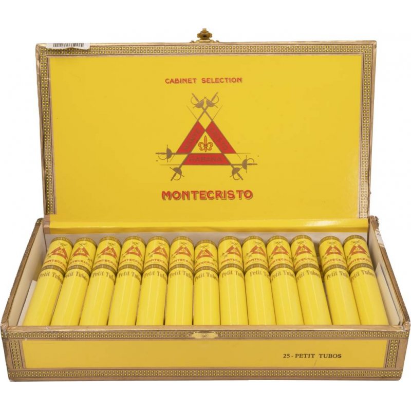 Trabucuri Montecristo Petit Tubos (25)