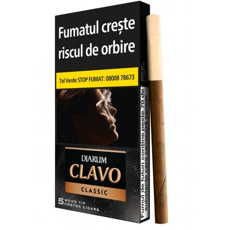Țigări de foi Djarum Clavo Wood Tip Classic (5)