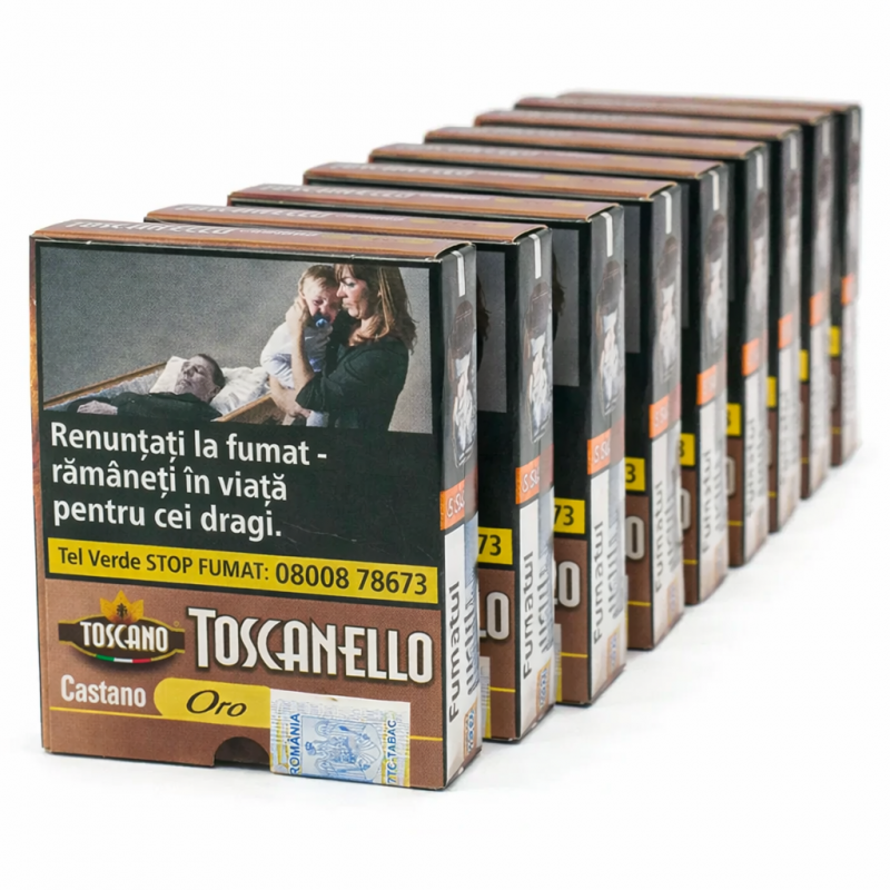 Tigari de foi Toscanello Castano Oro Rafinatto (50)