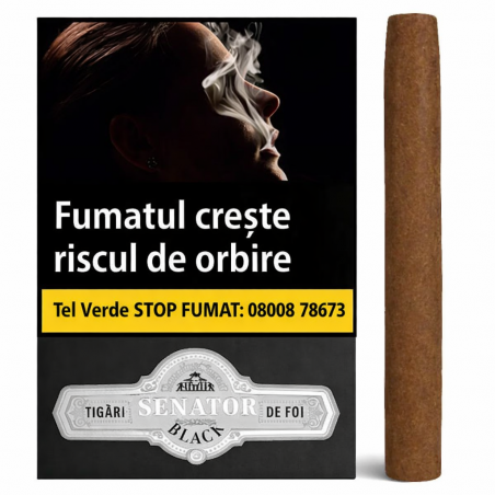 Tigari de foi Senator Black 120 reduceri