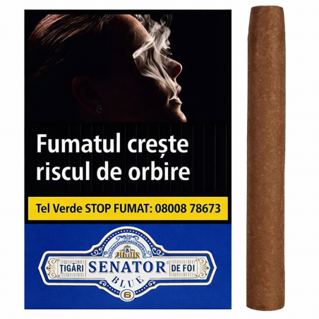 Tigari de foi Senator Blue (120) 20 pachete