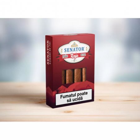 Tigari de foi Senator ROJO (Cherry) 47,5g (5)