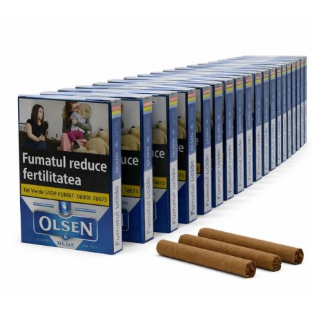 Tigari de foi Olsen Blue Cigars (120) 20 pachete