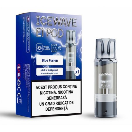 Cartus Icewave 1000 pufuri Blue Fusion 20 mg.