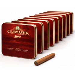 Tigari de foi Clubmaster Mini Red (200) 20 x10