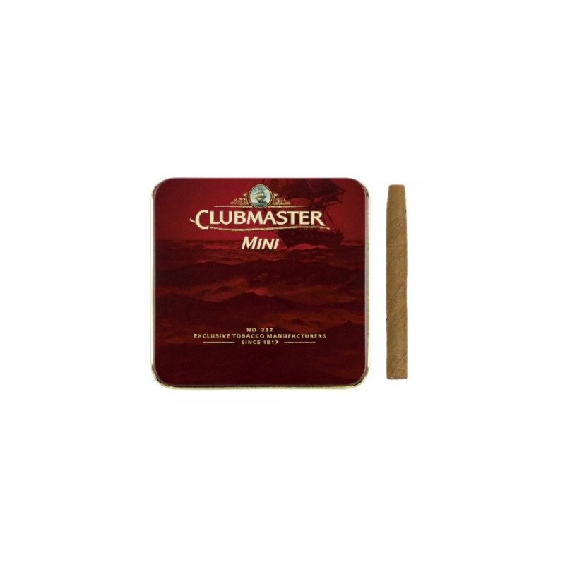 Tigari de foi Clubmaster Mini Red (200) 20 x10 tigari de foi