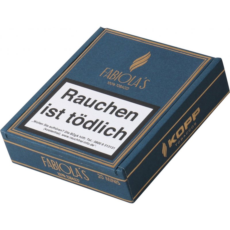 Tigări de foi Fabiola's Mini Cigarillo (200) 20X10