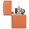 Bricheta Zippo 231 Orange Matte