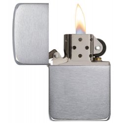 Bricheta Zippo 1941 Replica Brushed Chrome
