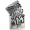 Bricheta Zippo 28969 Fire Breathing Dragon Brushed Chrome