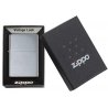Bricheta Zippo 230 Vintage Brushed Chrome Slashes
