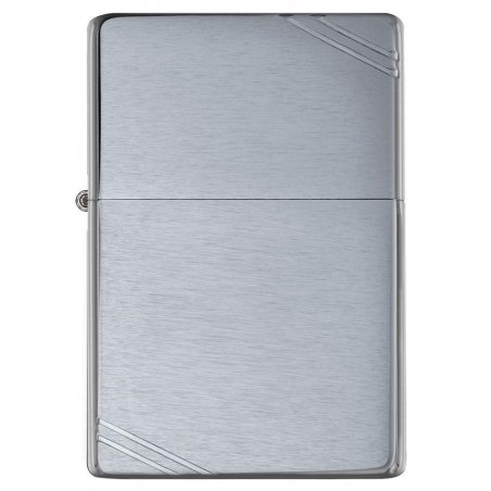 Bricheta Zippo 230 Vintage Brushed Chrome Slashes