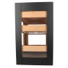 Humidor Cabinet Tower Black Matt La Reserva