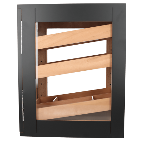 Humidor Cabinet Tower Black Matt La Reserva