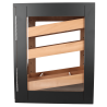 Humidor Cabinet Tower Black Matt La Reserva