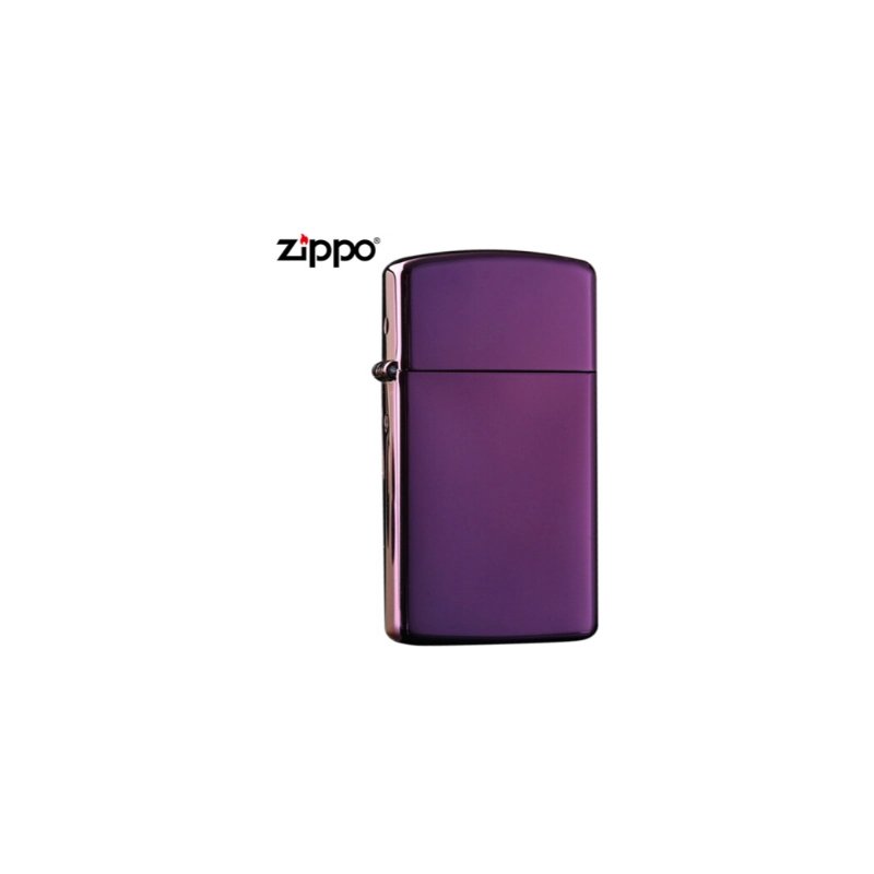 Bricheta Zippo Slim High Polish Purple 28124