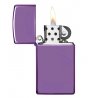 Bricheta Zippo Slim High Polish Purple 28124