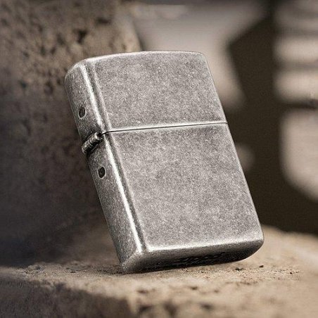 Bricheta Zippo 121FB Antique Silver Plate de vanzare cu livrare rapida