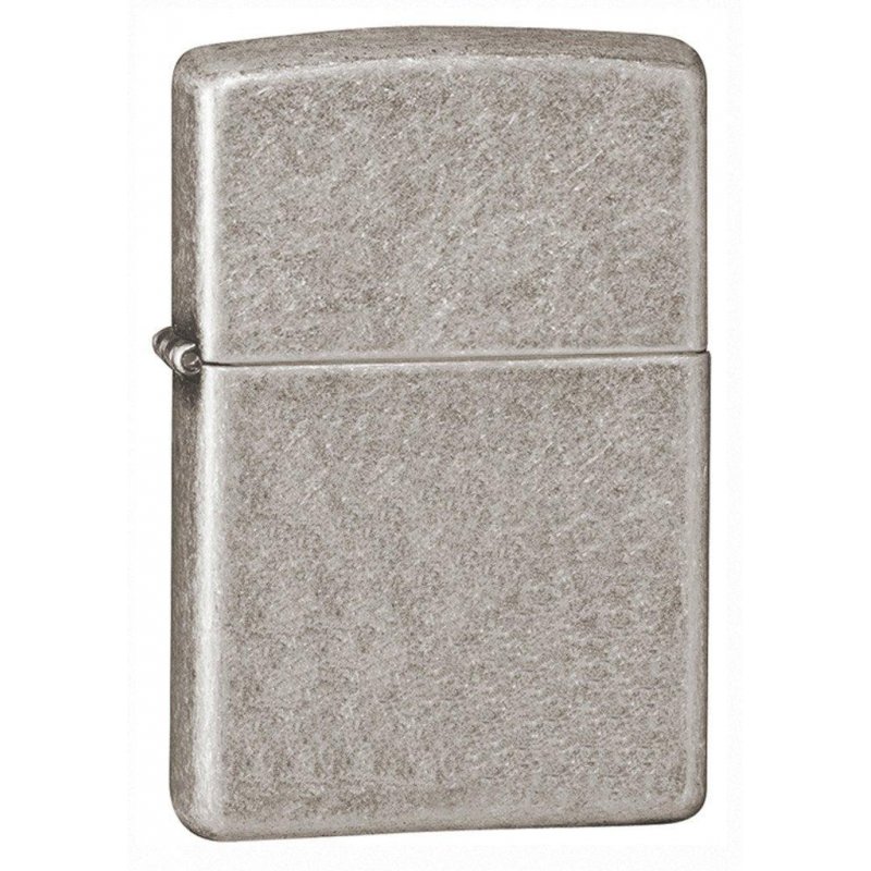 Bricheta Zippo 121FB Antique Silver Plate