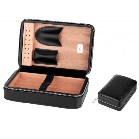 Humidor de voiaj Angelo Travel Leather 4