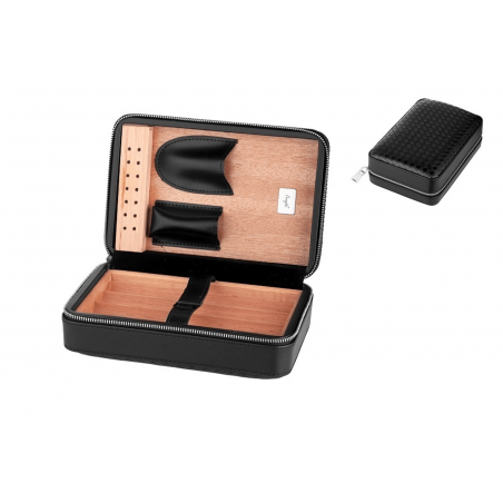 Humidor de voiaj Angelo Travel Leather 4