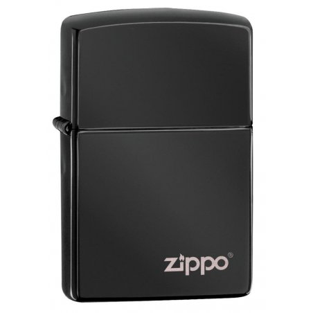 Bricheta Zippo Ebony Logo 24756ZL