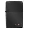 Bricheta Zippo Ebony Logo 24756ZL