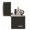 Bricheta Zippo Ebony Logo 24756ZL