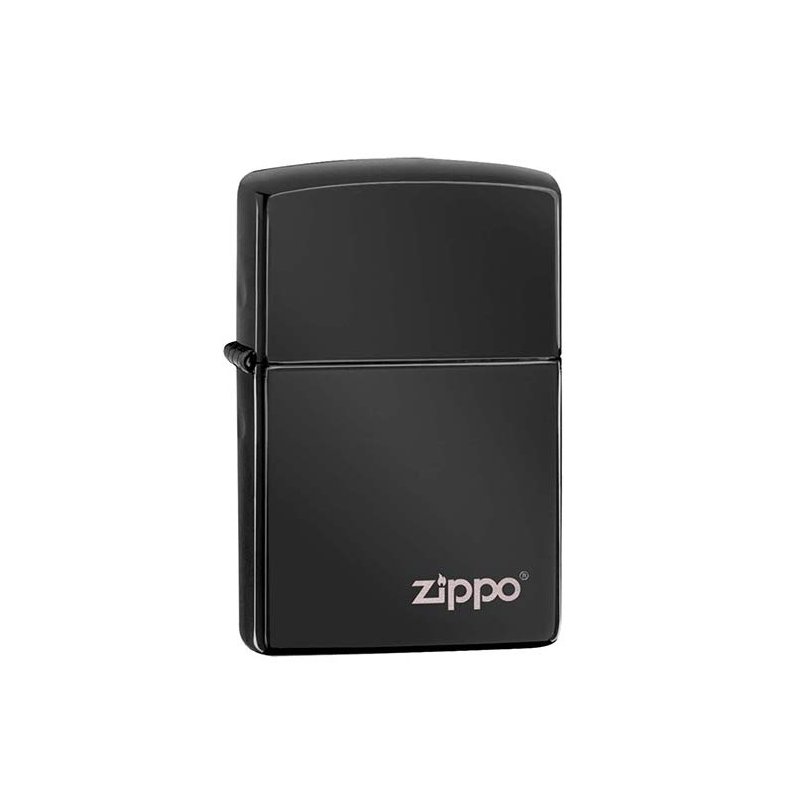 Bricheta Zippo Ebony Logo 24756ZL