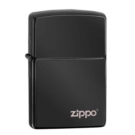 Bricheta Zippo Ebony Logo 24756ZL