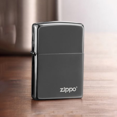 Bricheta 150ZL Classic Black Ice Zippo Logo