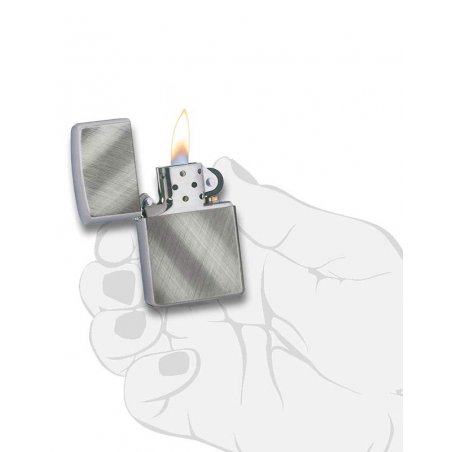 Bricheta Zippo 28182 Diagonal Weave de vanzare