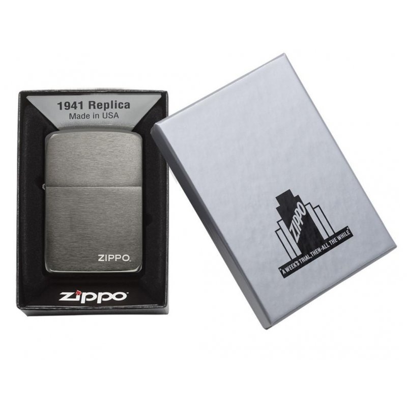 Bricheta Zippo 24485 1941 Black Ice