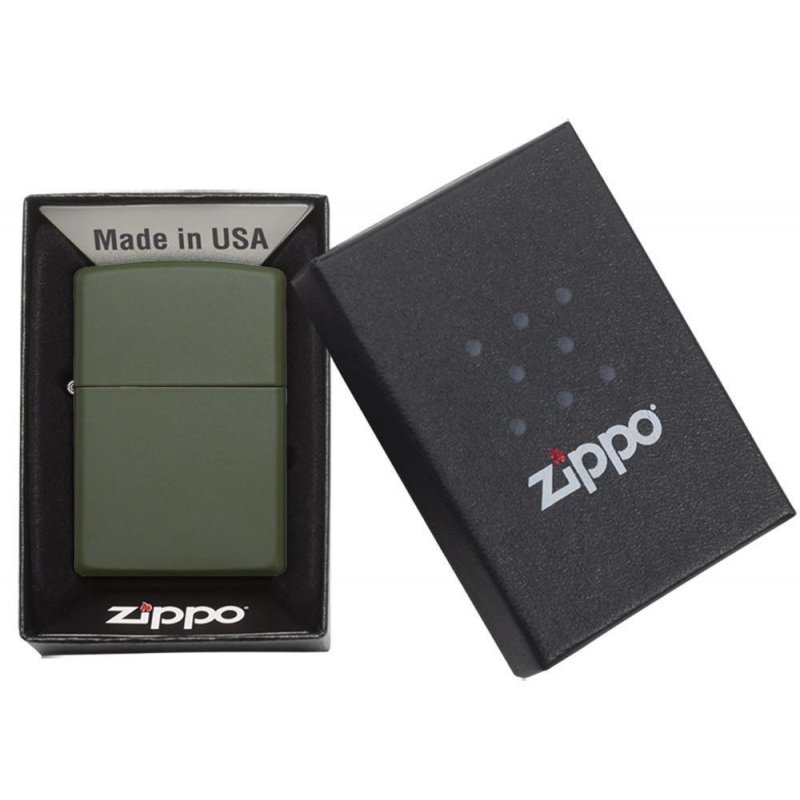 Bricheta Zippo 221 Green Matte
