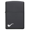 Bricheta Zippo 218PL Black Matte Pipe Lighter de vanzare