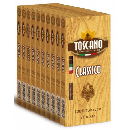 Trabucuri Toscano Classico (150) 30 pachete tigari de foi