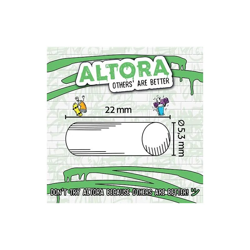 Filtre Tigari Altora Graffiti Extra Slim Long XL 5,3/22 mm (1000) 10 x 100