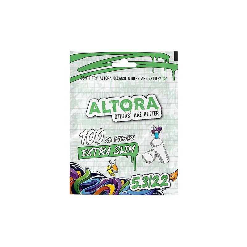 Filtre Tigari Altora Graffiti Extra Slim Long XL 5,3/22 mm (1000) 10 x 100