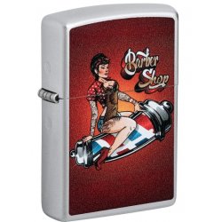 Bricheta Zippo Barber Shop Pinup