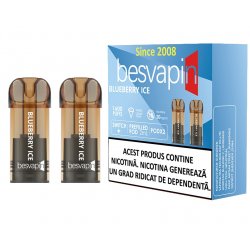Cartus Besvapin 2x800 pufuri Blueberry Ice 20 mg