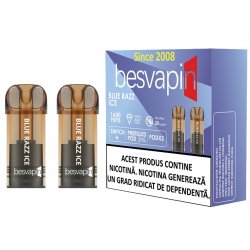 Cartus Besvapin 2x800 pufuri Blue Razz Ice 20 mg
