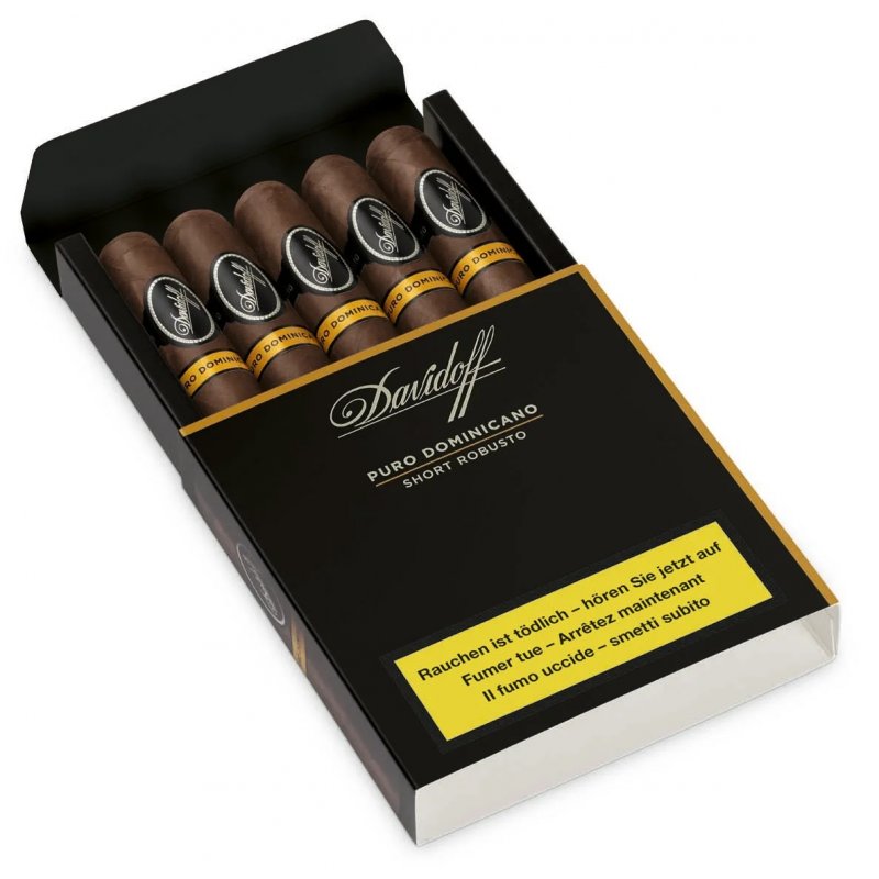 Trabucuri Davidoff Puro Dominicano Short Robusto 5