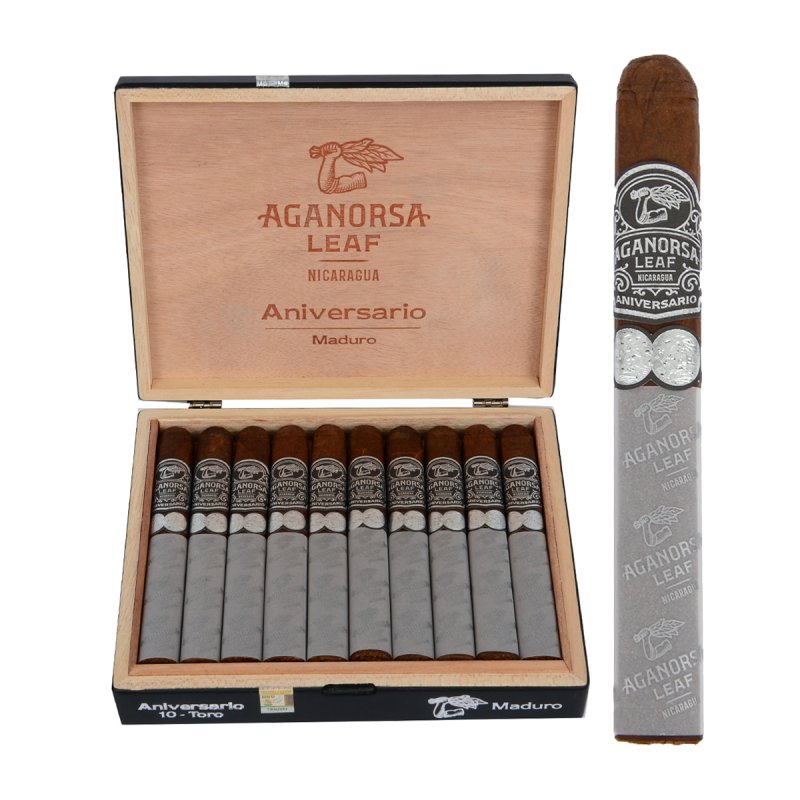 Trabucuri Aganorsa Leaf Aniversario Maduro Toro 20